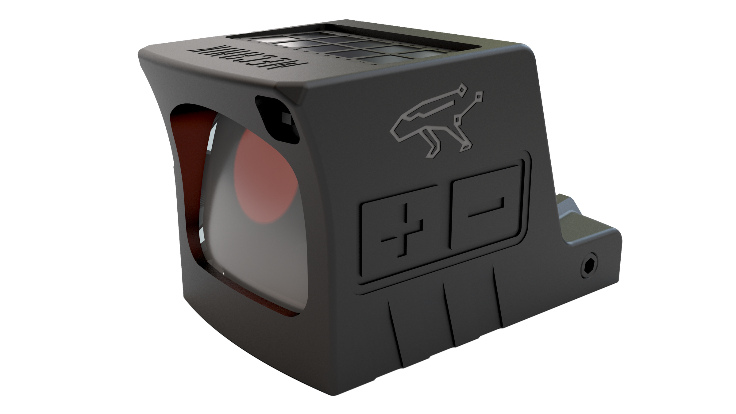 Mecanik MO4 Enclosed Reflex Sight, 3 MOA dot, 32 MOA circle, Solar