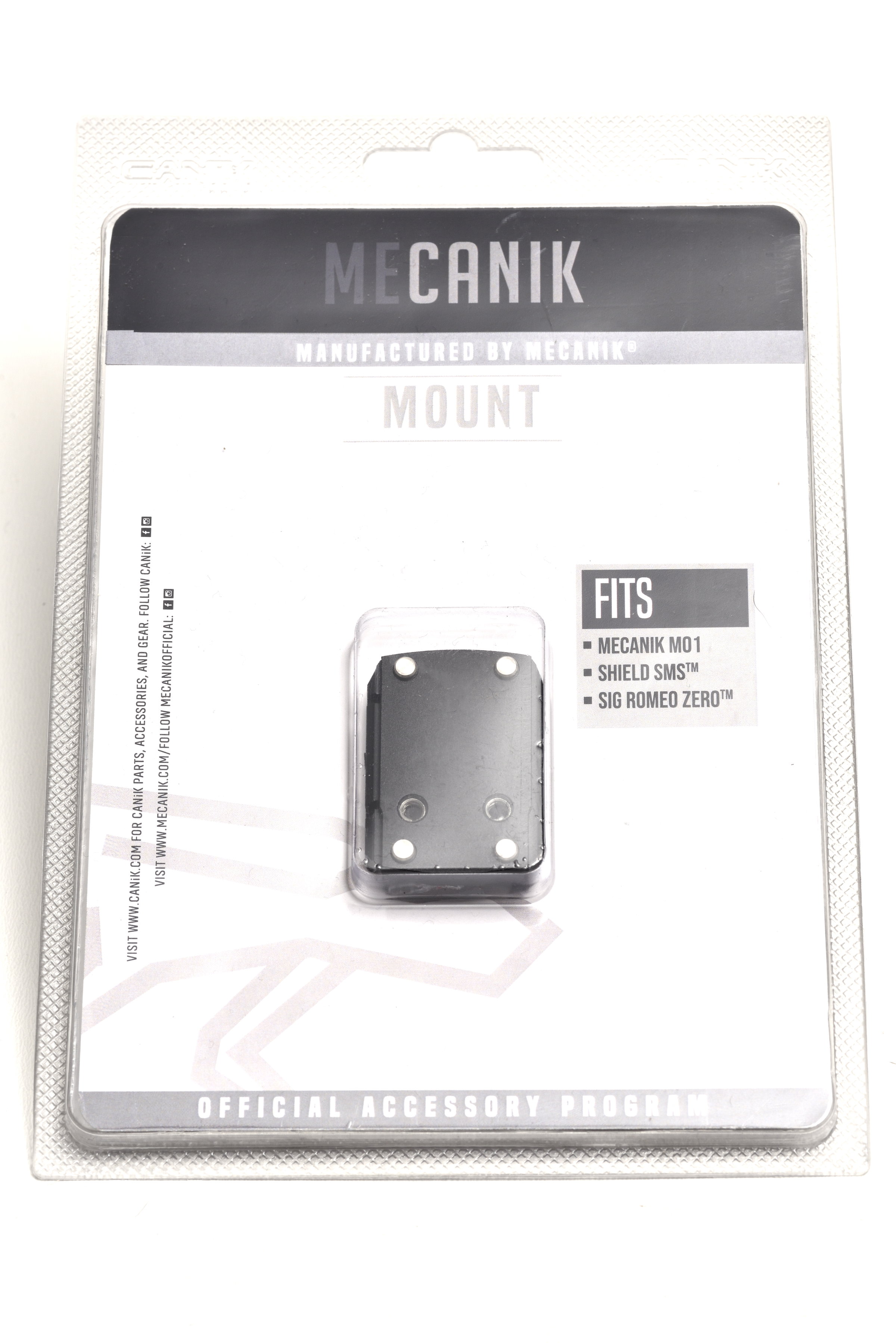 Mecanik MOD 1L, MO1 Montage auf Picatinny