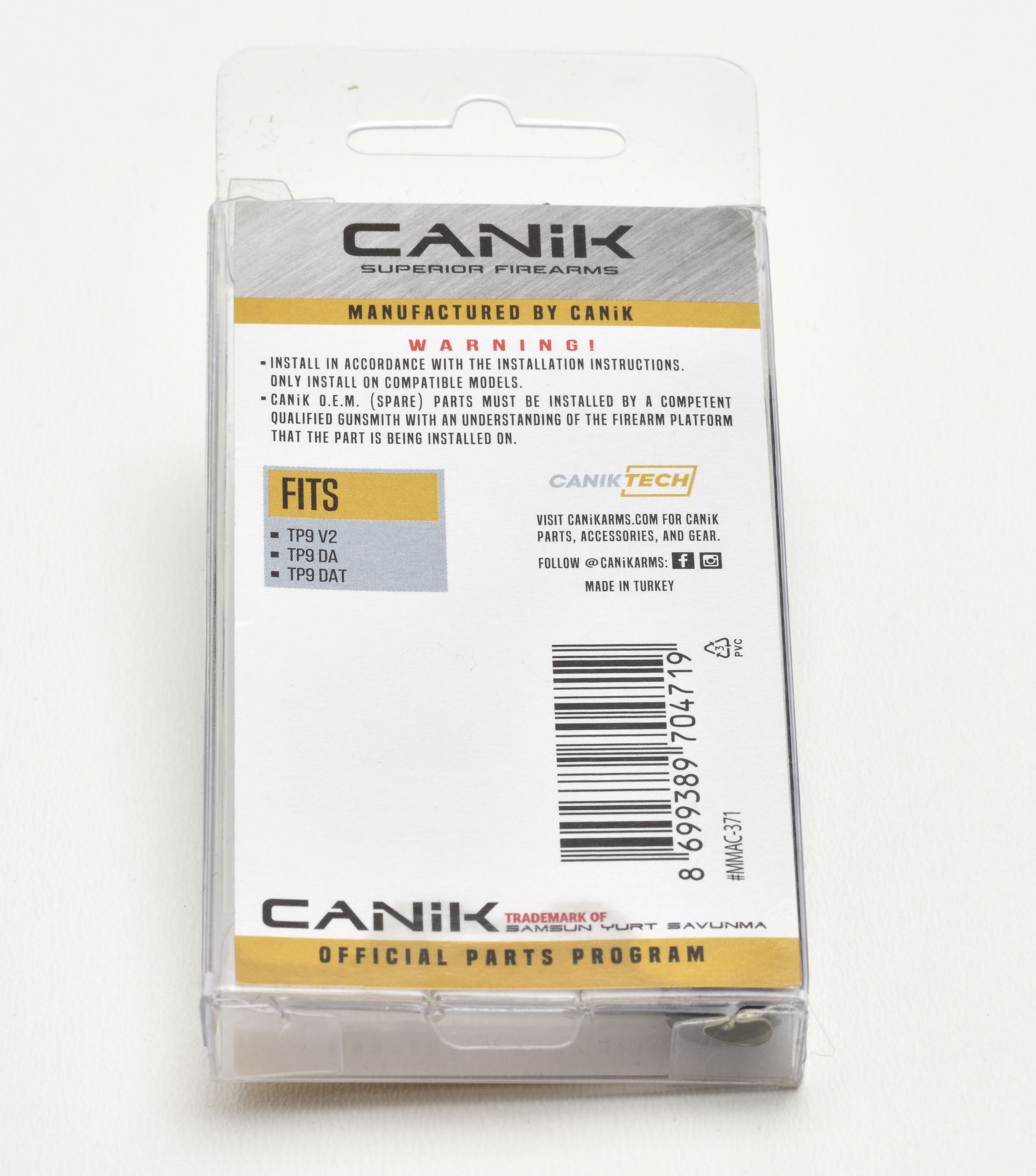 Canik Schliessfeder Standard, TP9 V2, DA, DAT