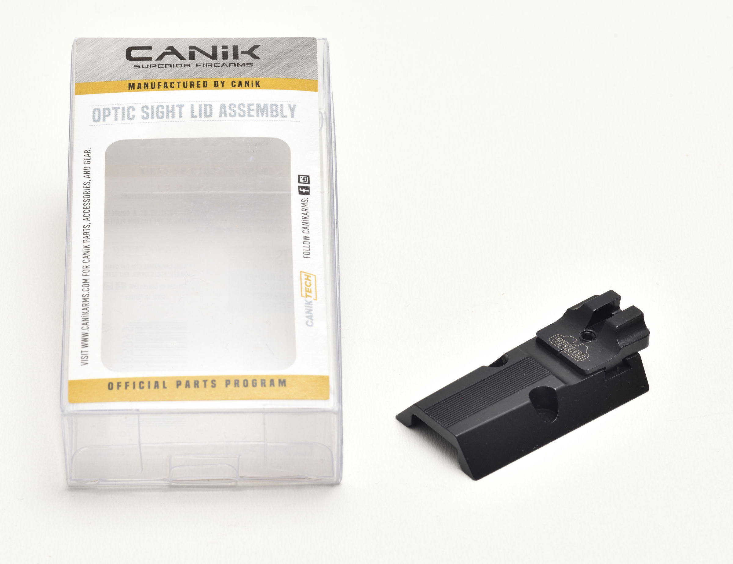 Canik Optik Adapterplatte Warren fixe Visierung, TP9 Elite Combat, Elite Combat-S, SFx MOD2, SFx