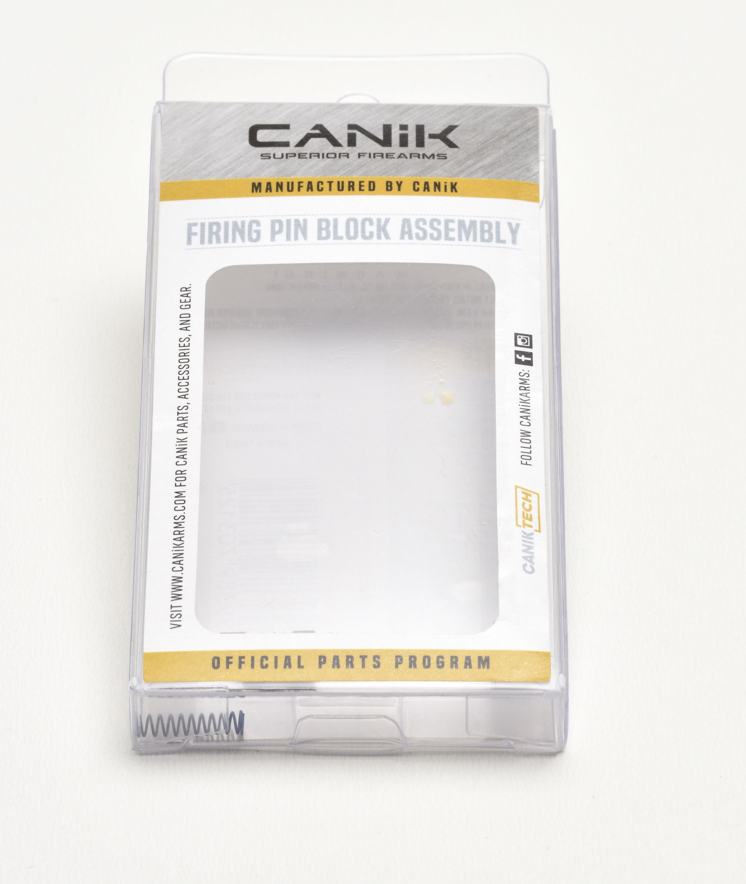 Canik Schlagbolzen-Block Baugruppe, inkl. Feder, alle TP9