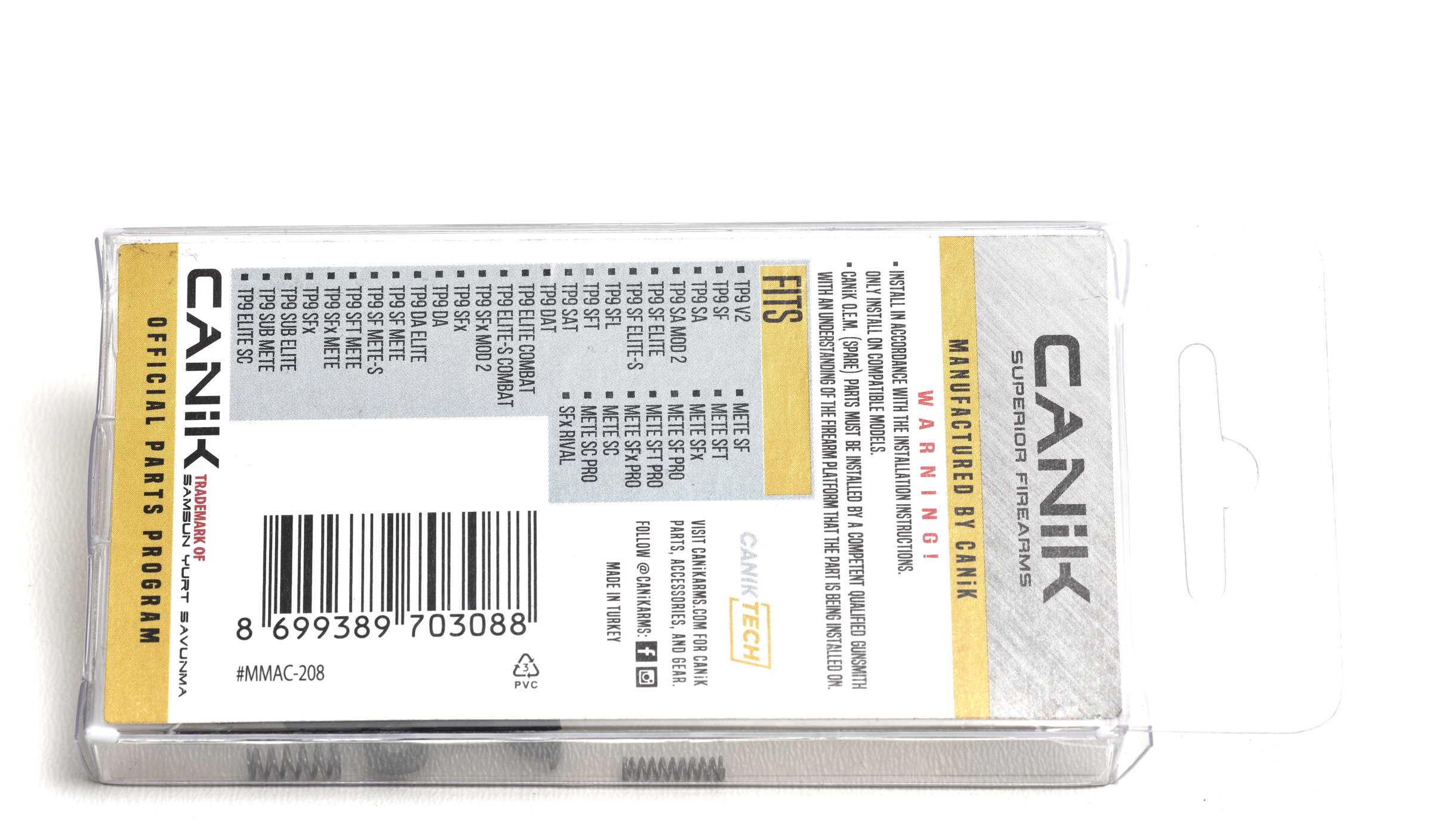 Canik Extractor, TP9/MEte/SFx, Cal. 9mm