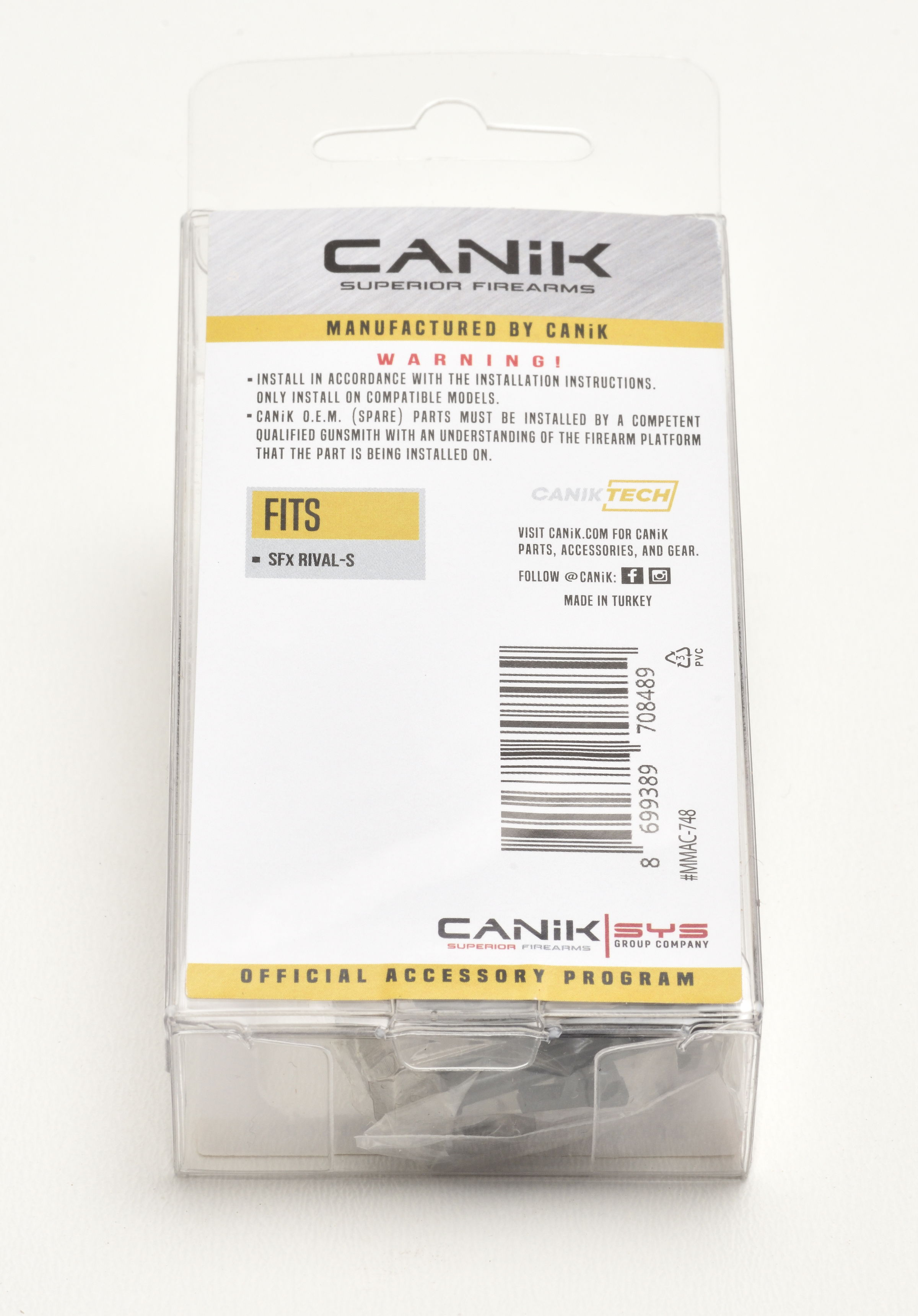 Canik Locking Block Assembly Rival-S