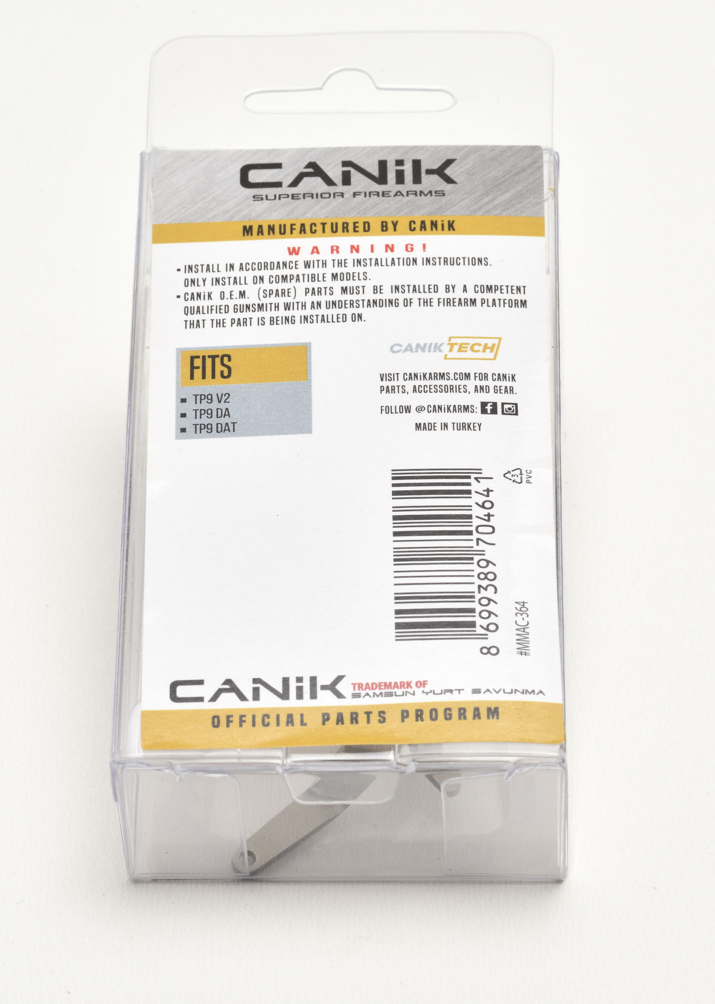 Canik Abzugsstange, TP9 V2, DA, DAT