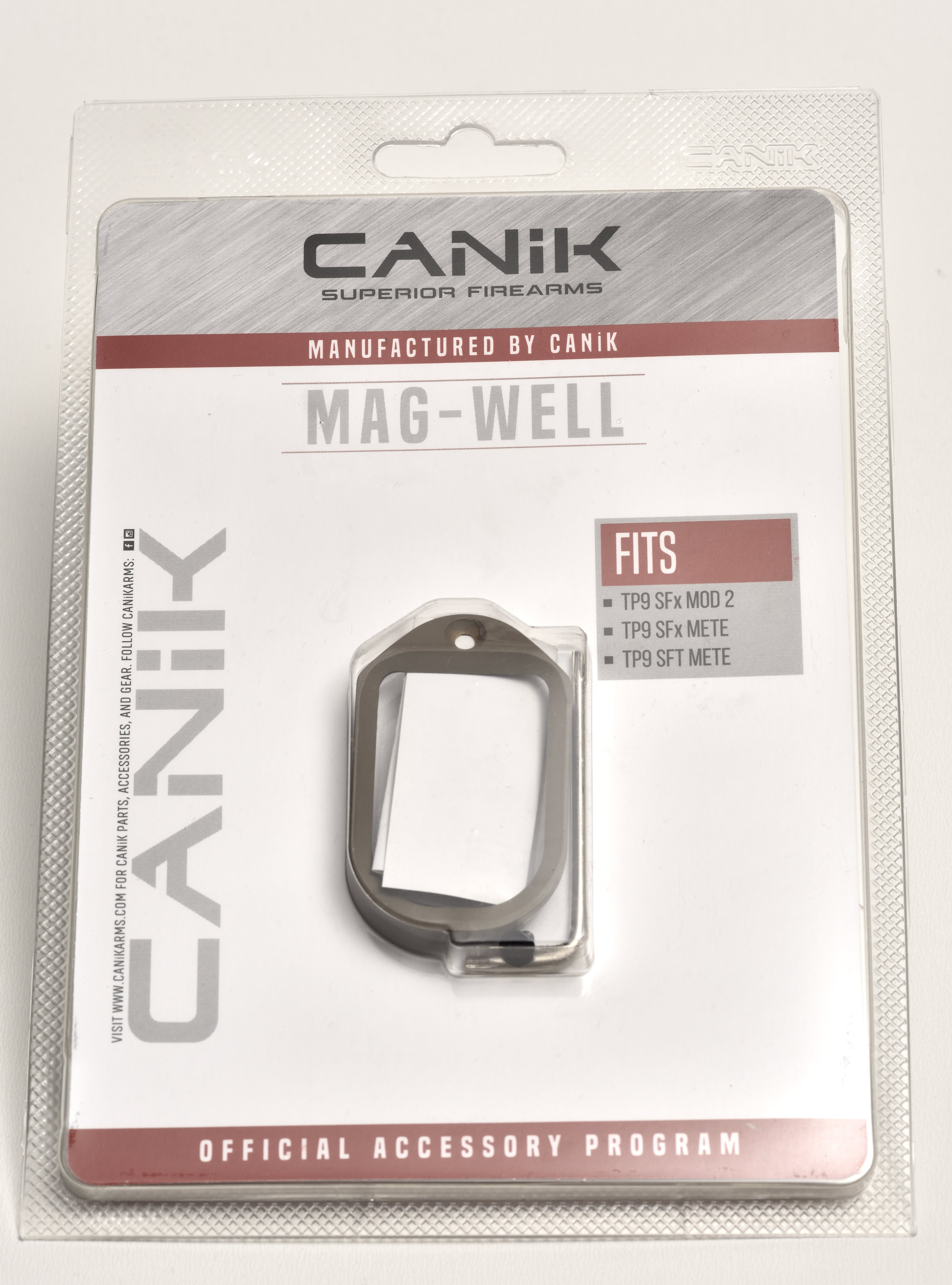 Canik Mag Well aluminium, FDE, incl. screws, SFx Mod.2, SFx METE, SFT METE
