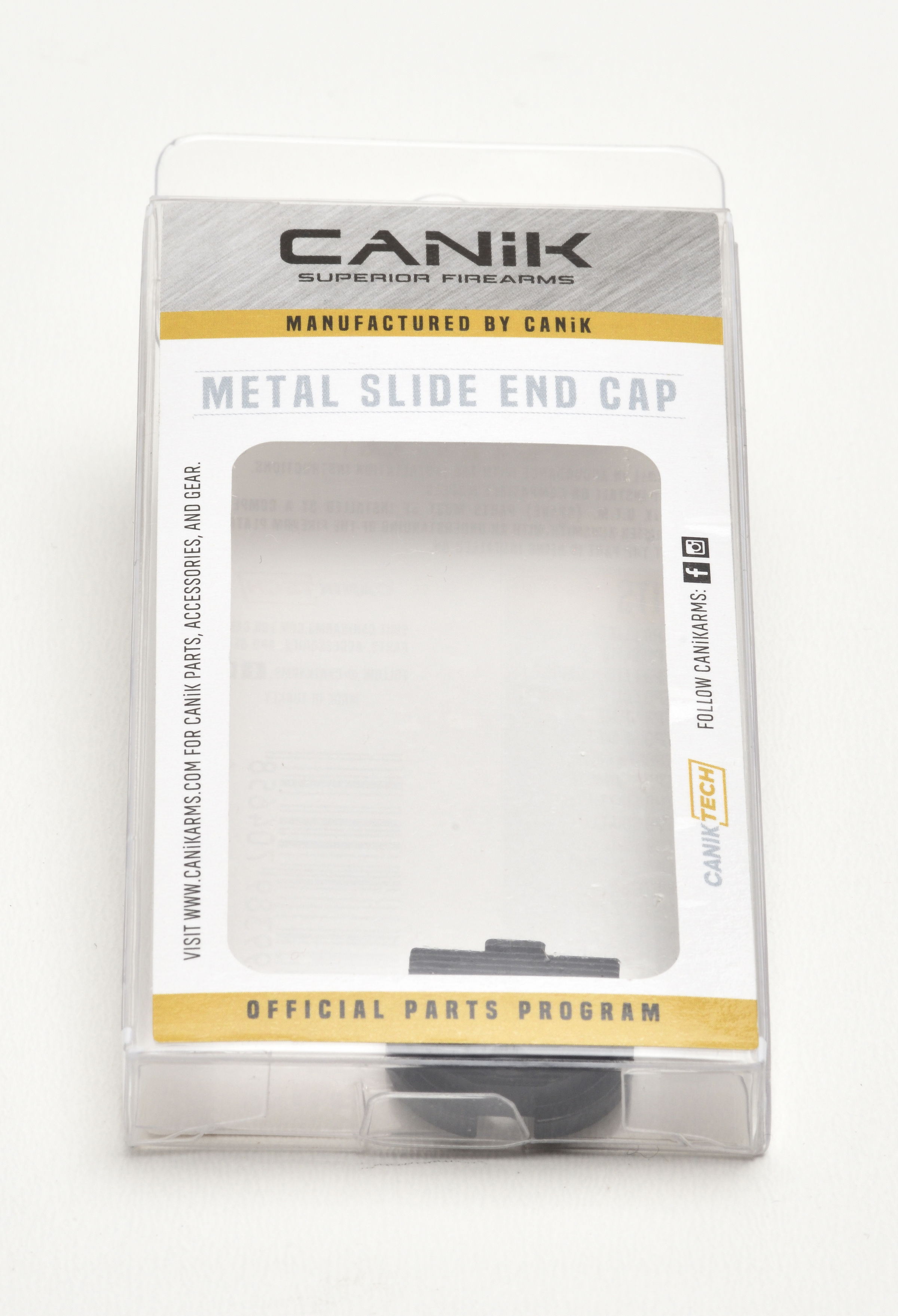 Canik Verschlusskappe, Metall, schwarz - alle TP9, ohne V2, SF, SA, SA Mod2, SFL, SFT, SAT, SFx