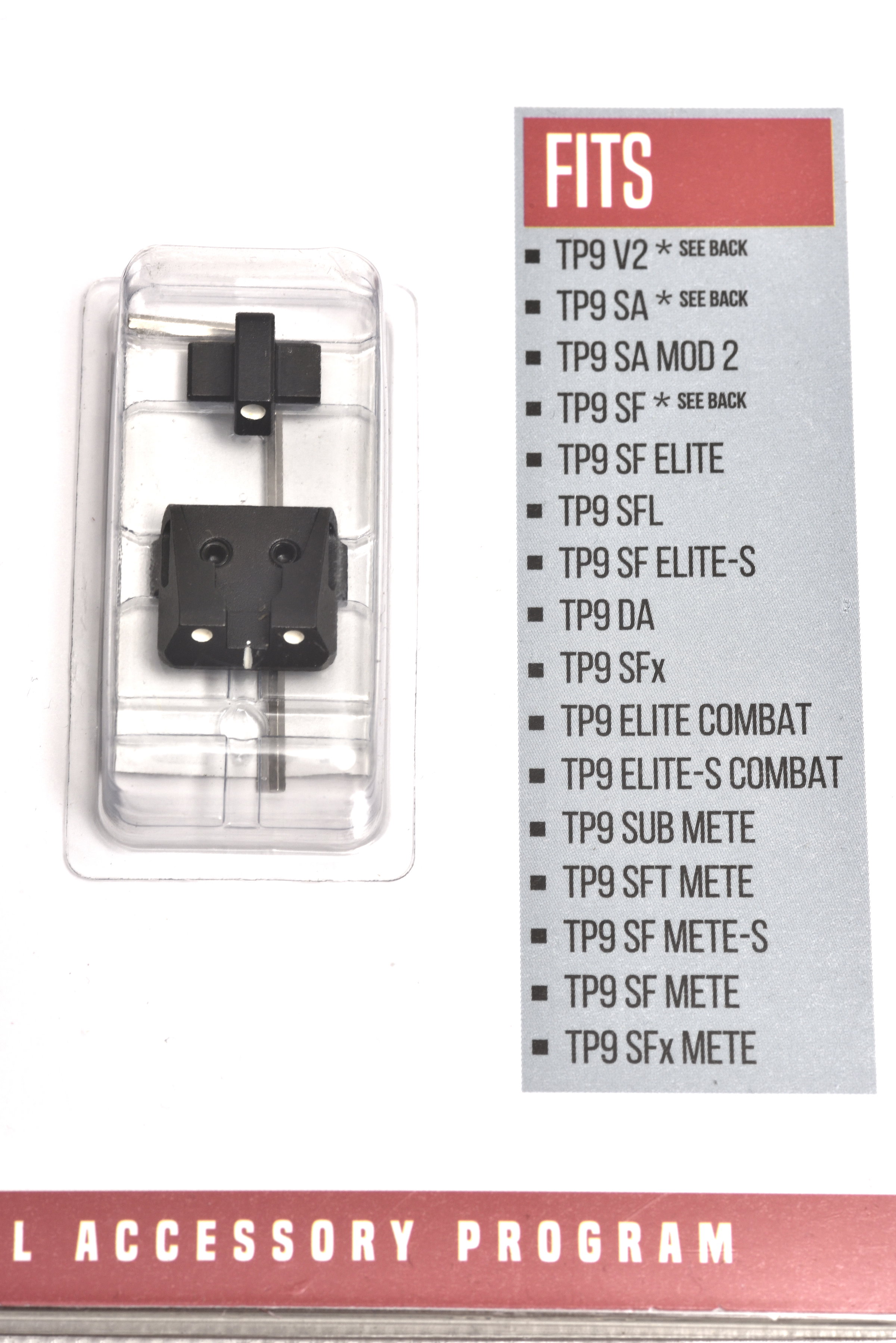 Canik Rear & Sight Set