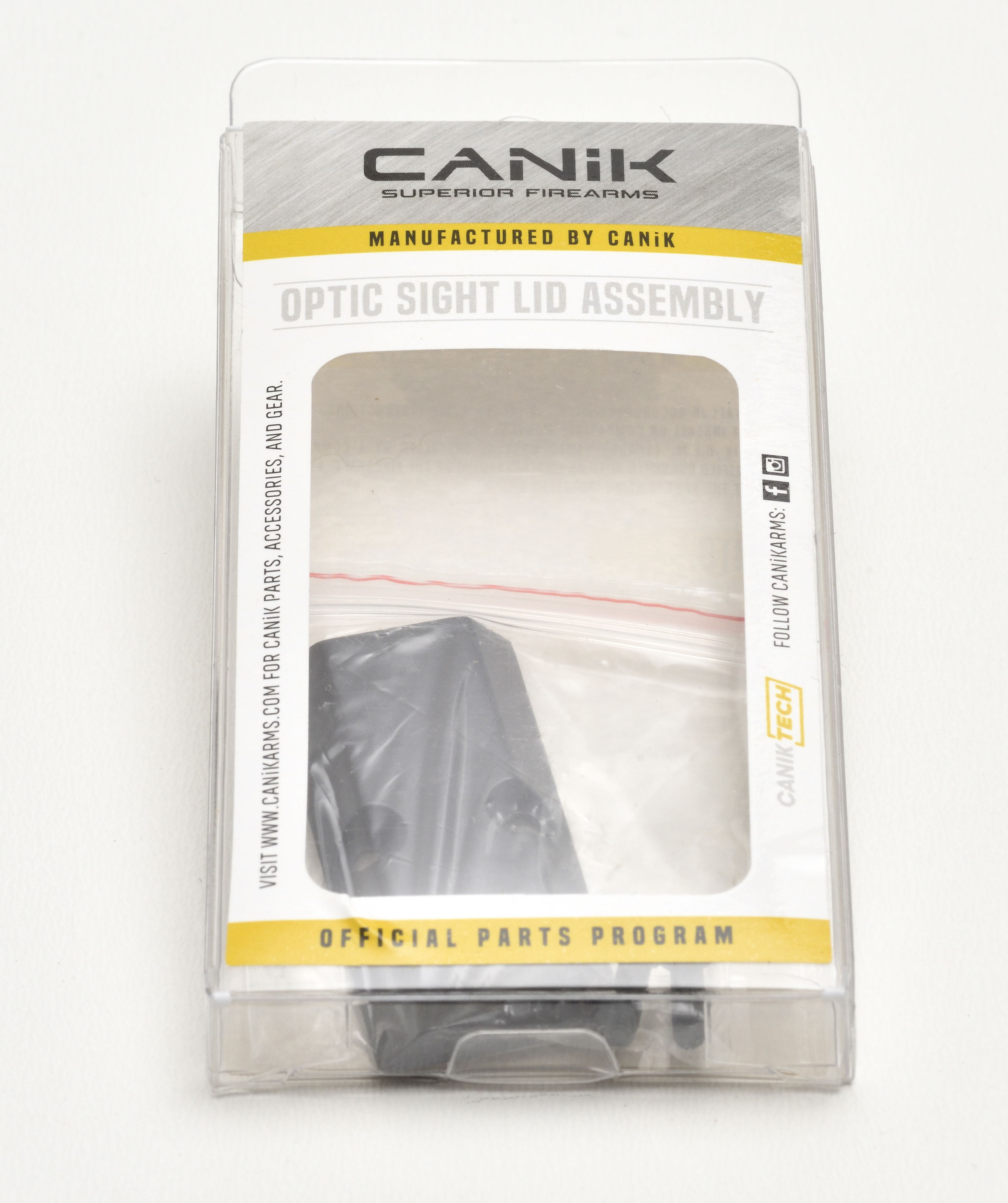 Canik Abdeckung Optik-Schnittstelle, ohne Visier, schwarz, SF/ST/SFxSub METE/Rival/METE SF/SFT/STx/Sub/PRO