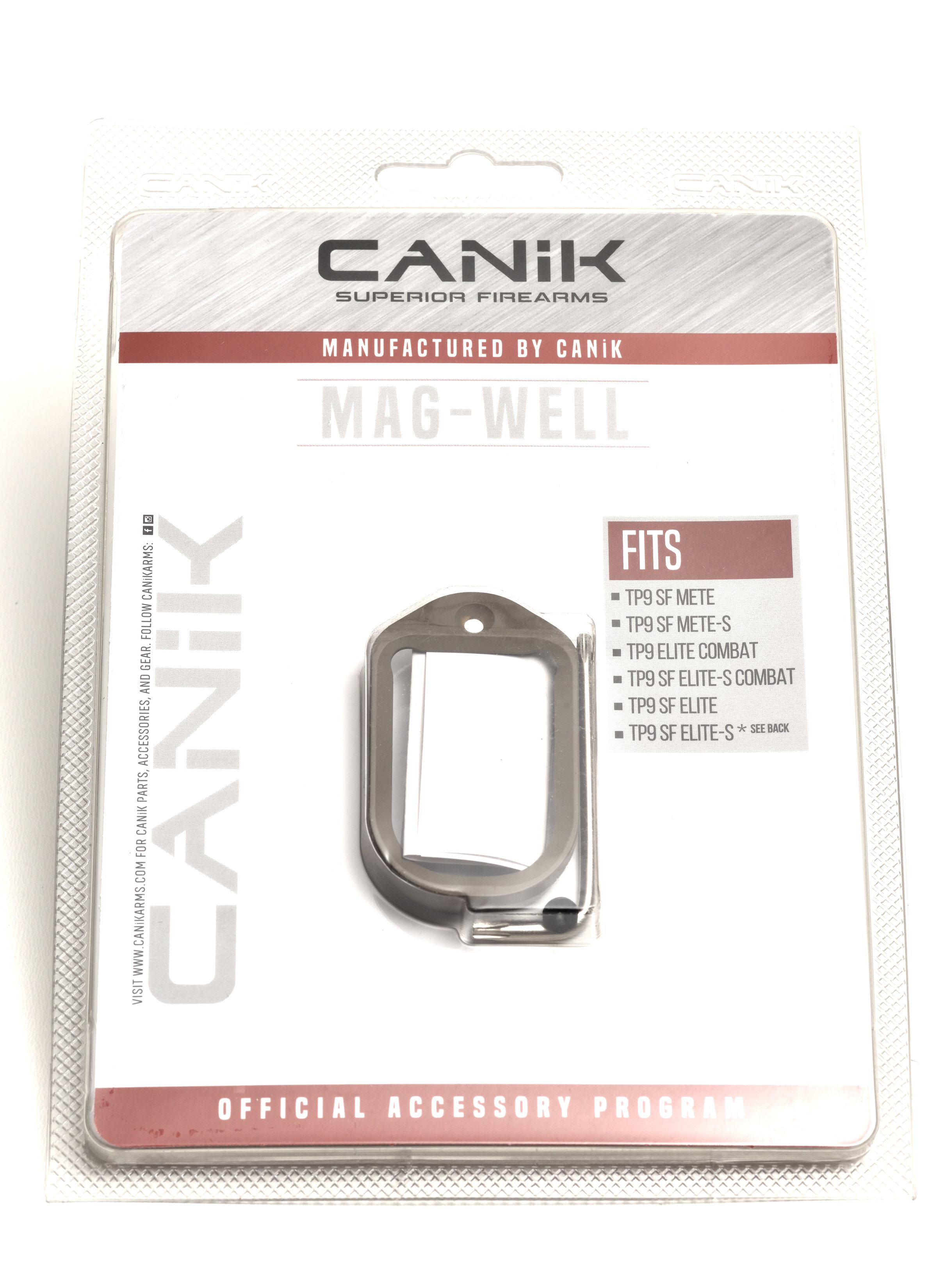 Canik Magazintrichter Aluminium, FDE, inkl. Schrauben, Elite, Elite Combat, SF METE