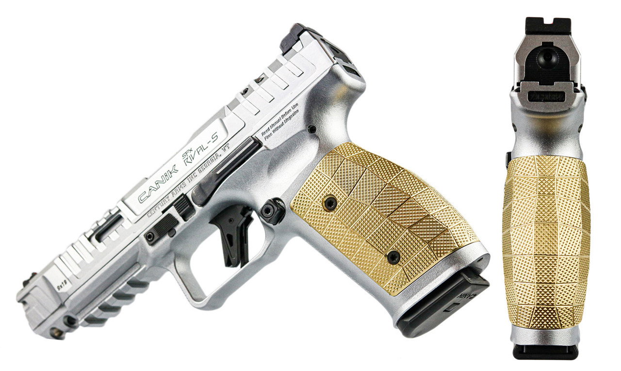 LOKGRIPS Standard GridLok - Canik SFx Rival-S - Brass