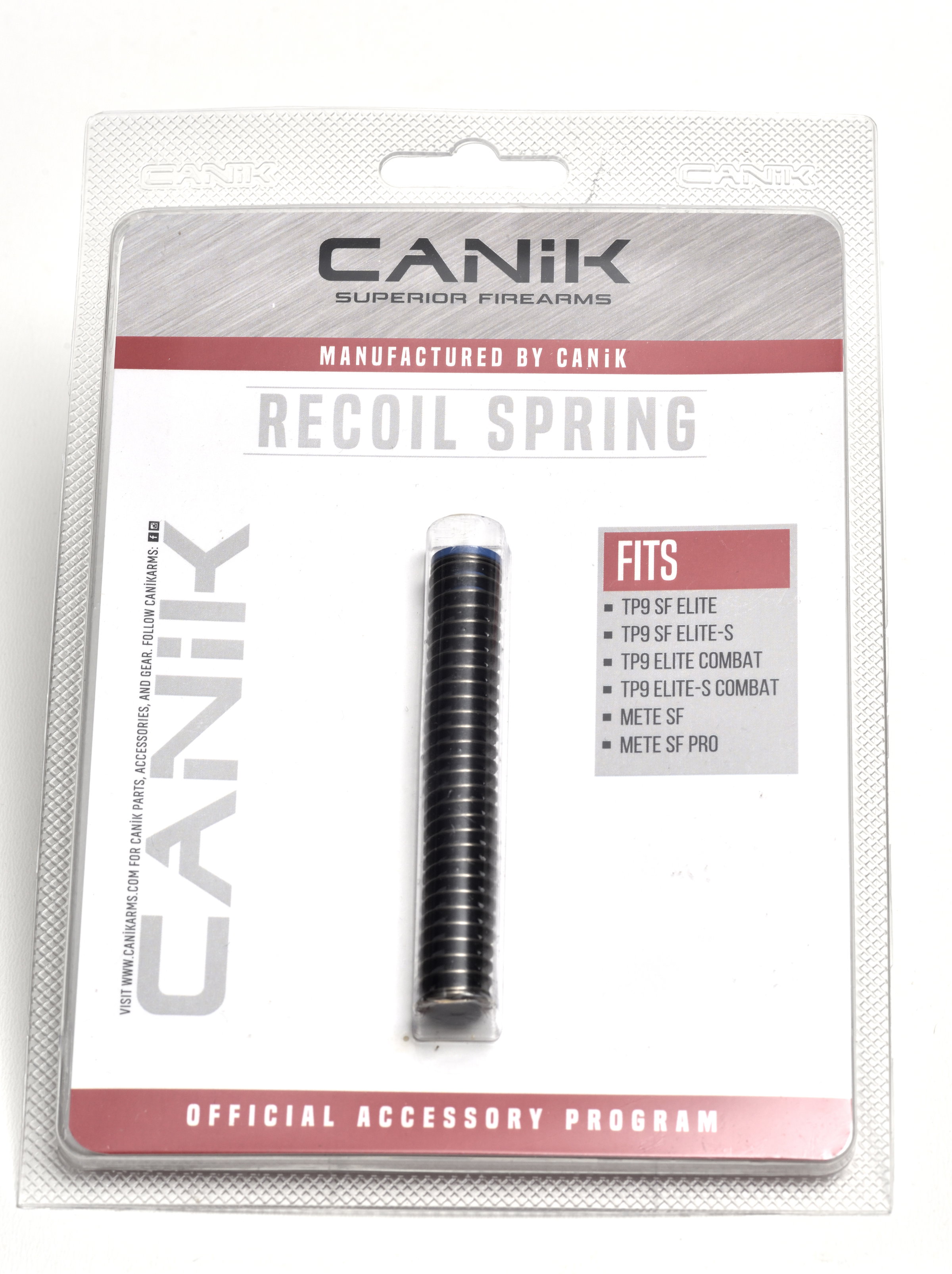 Canik Recoil Spring, TP9 Elite Compact, blue=soft, Vers.2